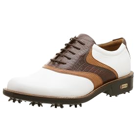 ECCO Mens World Class Saddle GTX Gore-Tex Golf Shoe by ECCO