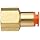 SMC KQ2F Push-to-Connect Tube Fitting, Adapter, Brass Body, Tube OD x NPT Female, Inch