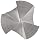 Magafor 436 Series Cobalt Steel Single-End Countersink, Uncoated (Bright) Finish, 3 Flutes, 90 Degrees, Round Shank
