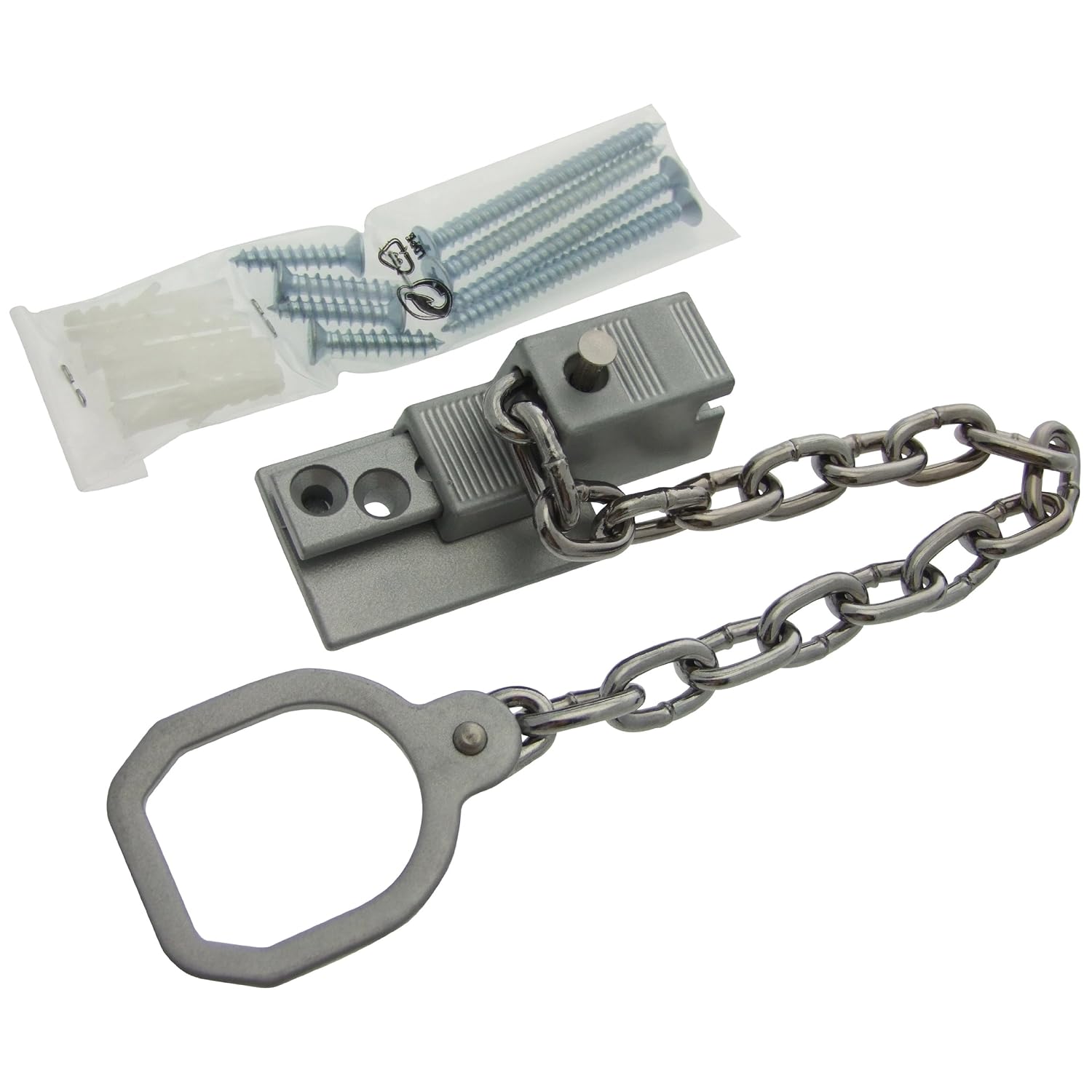 HEAVY DUTY CHAIN LOCK LOCKING WITH SCREWS DOOR SECURITY LOCKS AS SEEN