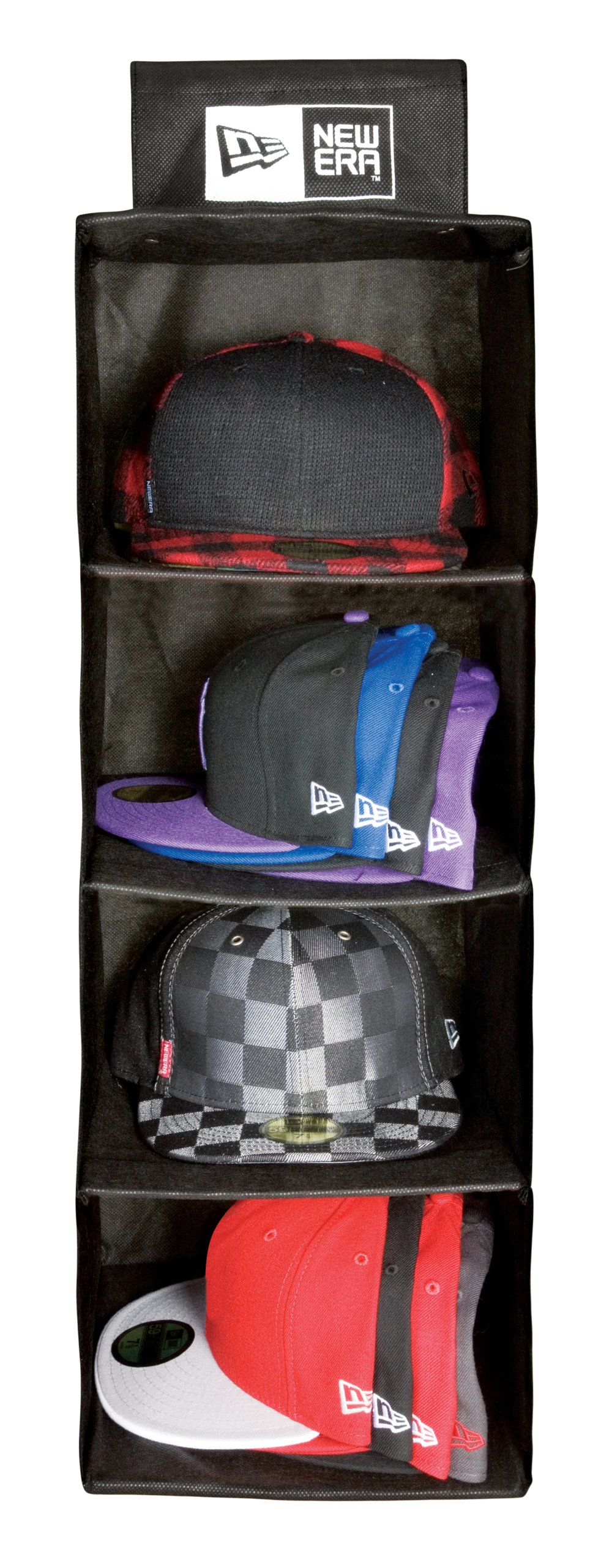 MLB New Era Cap Storage System (Black) ( hat hats rack protect store