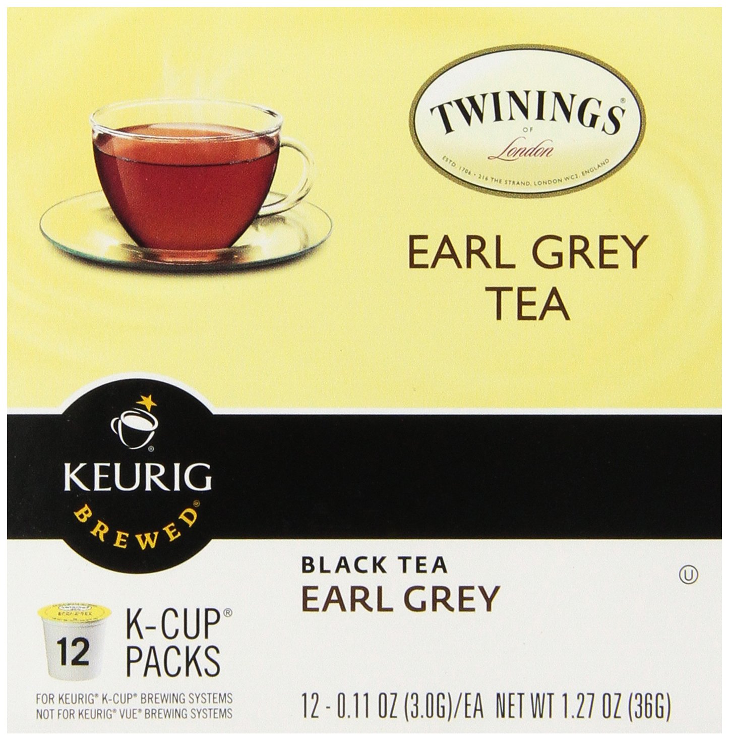 Twinings KCup Teas, 25 Flavors