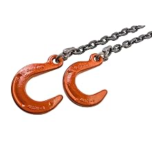 Mazzella DOF Mechanical Alloy Chain Sling, Fixed-Leg, Grade 100, Load Capacity at 60°