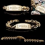 Gold Link World Poker Champion Bracelet