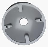 GRY WP RND Lamp Cover