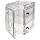 Bel-Art Scienceware 420731000 Clear Secador 3.0 Vertical Desiccator Cabinet with 3 Shelves, 13.4" Width x 16.4" Height x 16.3" Depth