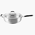 Hamilton Beach 94305 Signature 12 Inch Covered Chicken Fryer, Stainless Steel