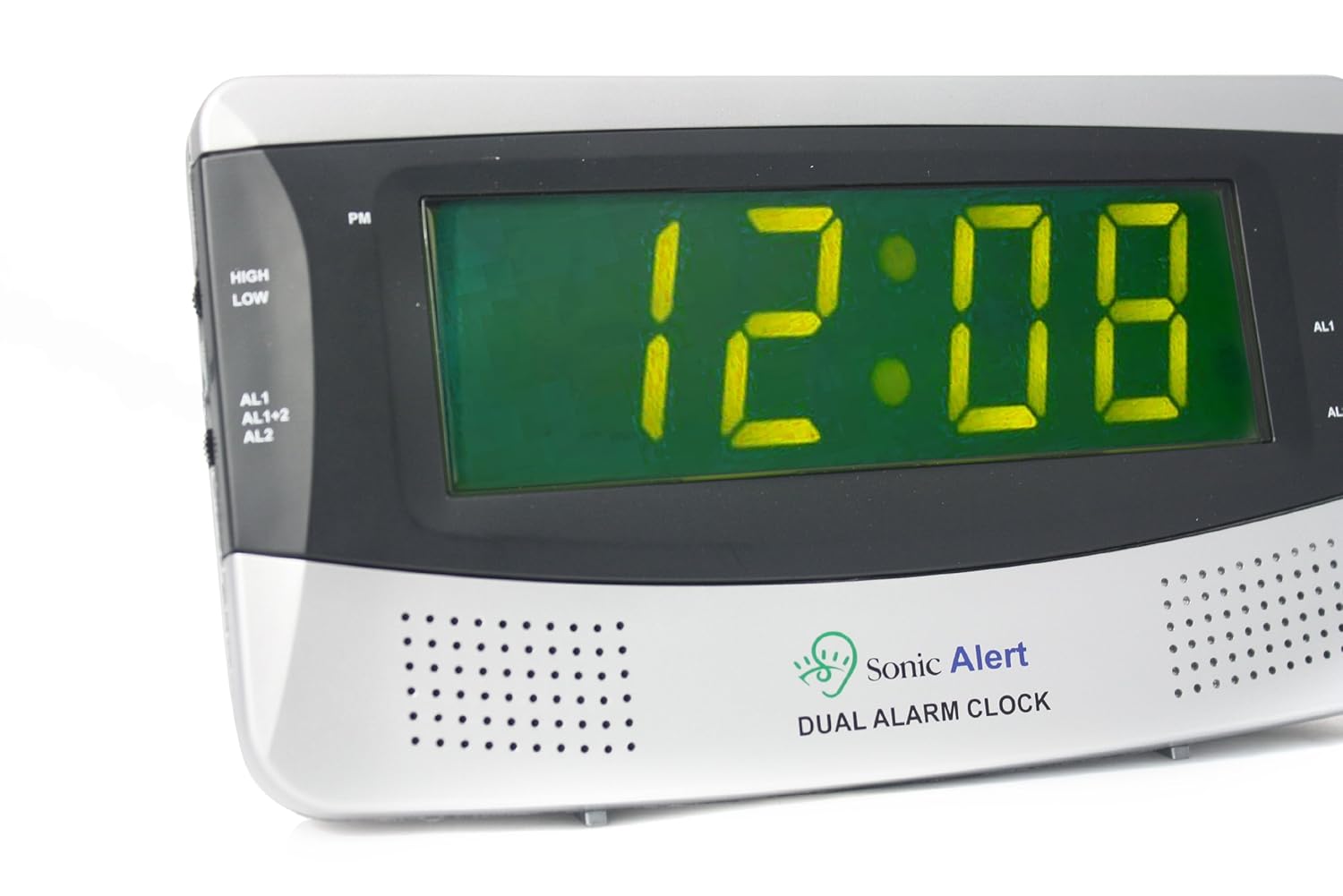Sonic Alert SBD375ss Sonic Boom Dual Alarm Vibrating Alarm Clock , New