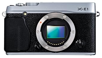 Fujifilm X-E116.3MP Compact System Digital Camera with 2.8-Inch LCD - Body Only (Silver)