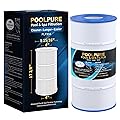 POOLPURE PLF90A Pool Filter Replaces Sta-Rite PXC95, 90 sq.ft, L x OD: 17 3/8" x 8 15/16"