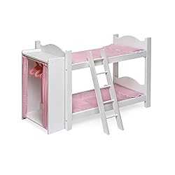 Wooden Doll Bunk Bed for 18 Inch Doll