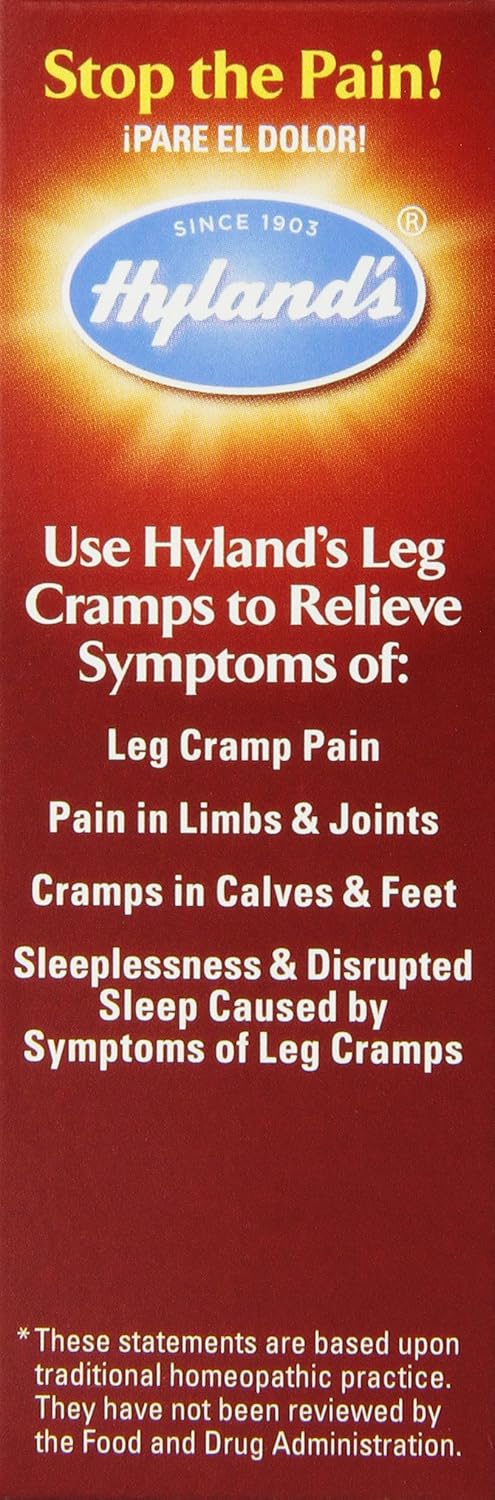 Amazon.com: Hyland's Homeopathic Leg Cramps PM Tablets - 50 Ea ... Amazon.com: Hyland's Homeopathic Leg Cramps PM Tablets - 50 Ea ...