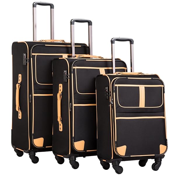 coolife expandable suitcase