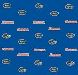Florida Gators Logo Team Colored Twin Sheet Set