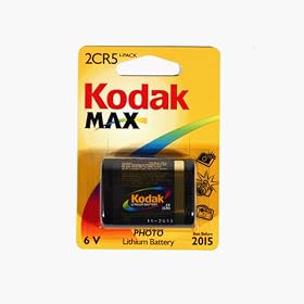 Kodak MAX Photo Lithium Battery 2CR5