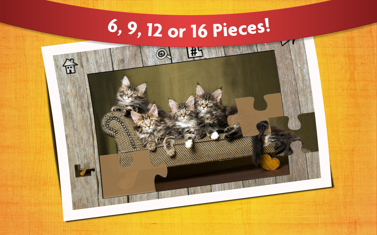 Cute Cat Puzzles for Kids Full version (Freetime Edition