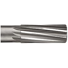 Union Butterfield 4537 High-Speed Steel Chucking Reamer, Right Hand Spiral Flute, Taper Shank, Uncoated (Bright) Finish