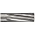 Union Butterfield 4537 High-Speed Steel Chucking Reamer, Right Hand Spiral Flute, Taper Shank, Uncoated (Bright) Finish