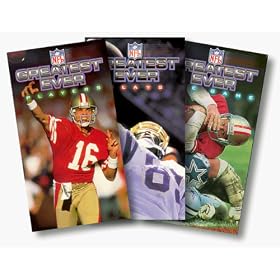 NFL's Greatest Ever Gift Set Vols. 1-3 (Plays, Players, The Game) [VHS]