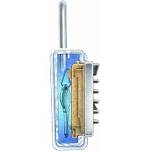 Kidde AccessPoint 001166 KeySafe Original 3-Key Portable, Titanium Gray