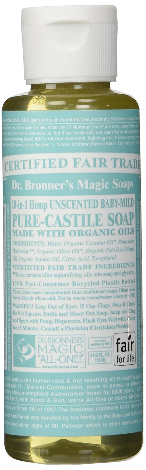 Amazon.com: Dr. Bronner's Fair Trade & Organic Castile Liquid Soap ... Amazon.com: Dr. Bronner's Fair Trade & Organic Castile Liquid Soap ...