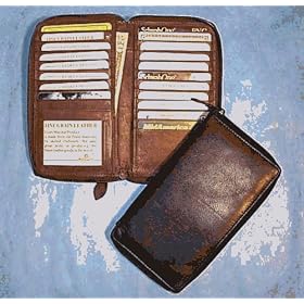Zippered Long Credit Card Wallet