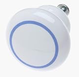 1 1/2 Dia White Porcelainw/ Blue Ring Knob