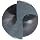 Chicago Latrobe 110S High-Speed Steel Taper Shank Drill Bit, Black Oxide Finish, Morse Taper Shank, 118 Degree Conventional Point