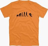 Original ShirtzShop SKI EVOLUTION downhill skiing T-Shirt S-XXL