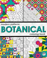 Modern Patterns Botanical Coloring Book
