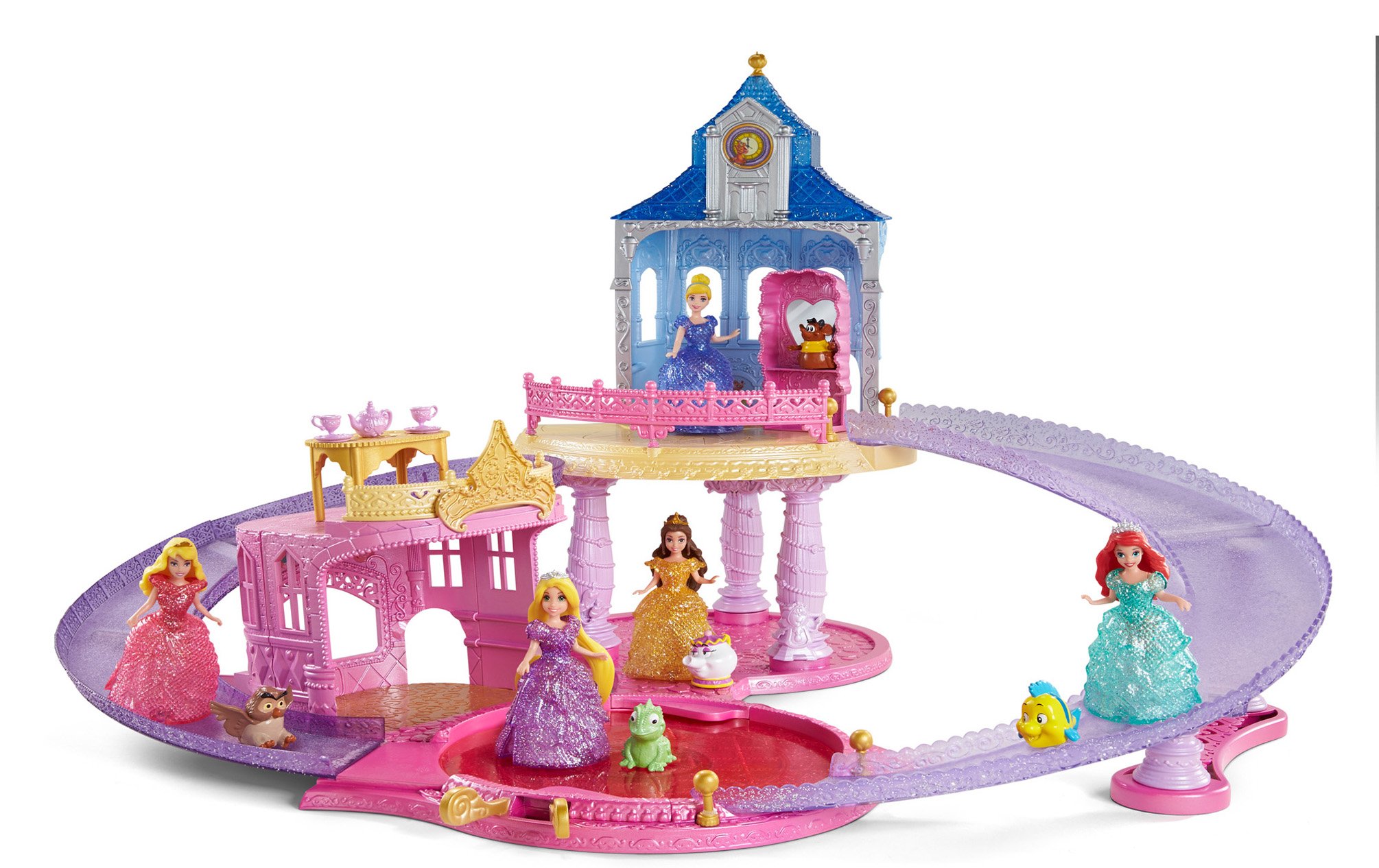 Galleon Disney Princess Glitter Glider Castle Playset