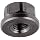 TE-CO Flanged Hex Nut, 12L14 Steel With Black Oxide Finish, UNC 3/8-16 Thread Size (Pack of 5)