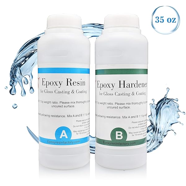 Non Toxic Epoxy Resin Crystal Clear Bar Table Top Epoxy Resin For