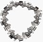 King Arthur's Tools 40014 Lancelot 14 Tooth Coarse Cut Replacement Chain Circlet