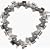King Arthur's Tools 40014 Lancelot 14 Tooth Coarse Cut Replacement Chain Circlet