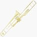 Cecilio 4Series TB-480 B Flat Monel Piston Valve Trombone
