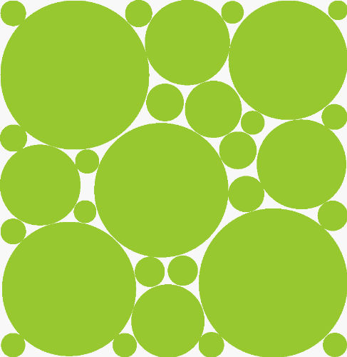 Childrens Toyshop  Toys : 30 Stylin' Lime Green, 5" Variety Peel & Stick - Repositionable - Polka Dot Wall Stickers