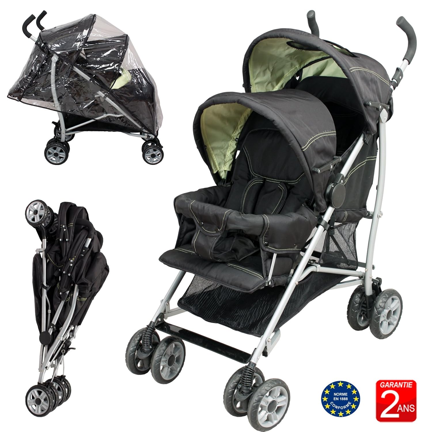 Poussette Double Bambisol Comment Plier Une Poussette Bambisol - Main Image