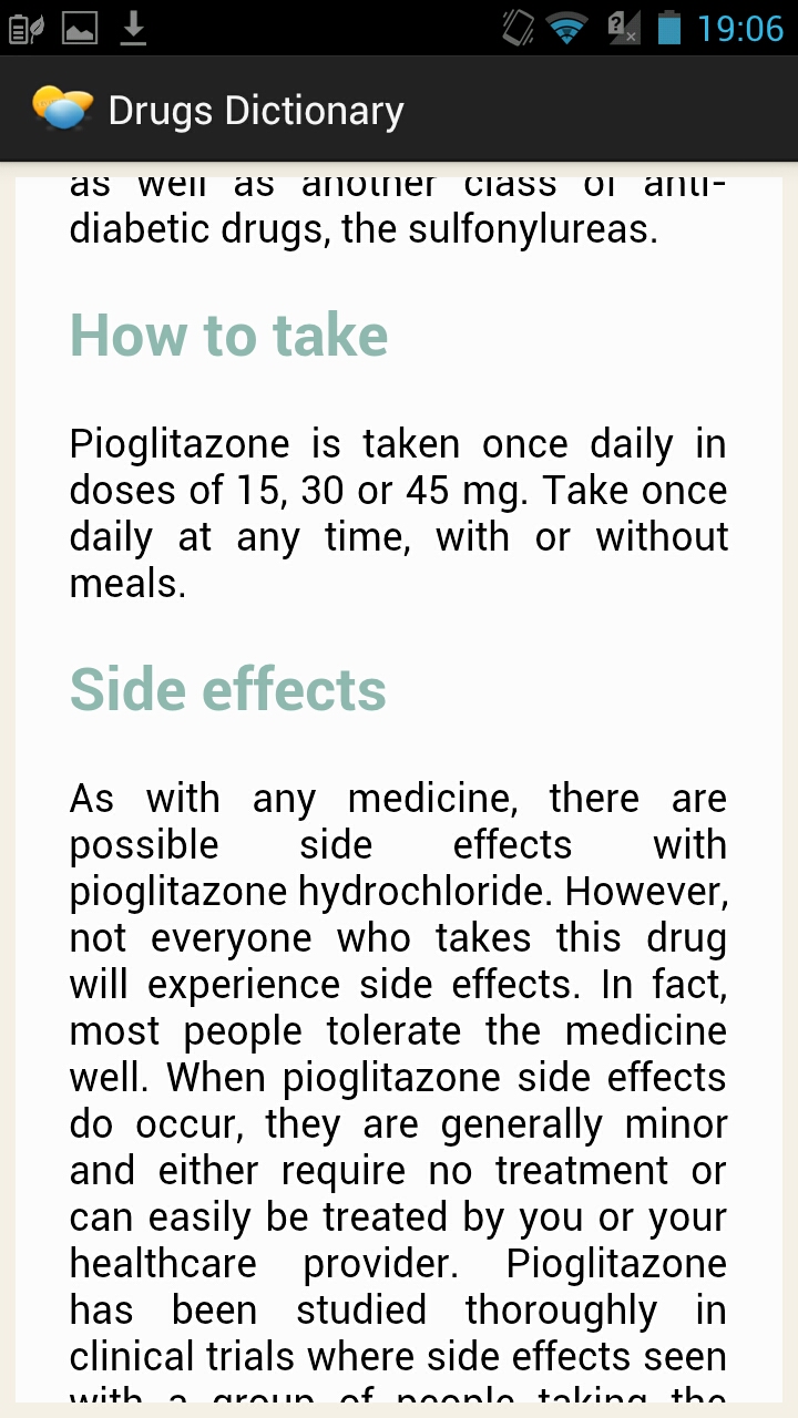 Drugs Dictionary Appstore for Android