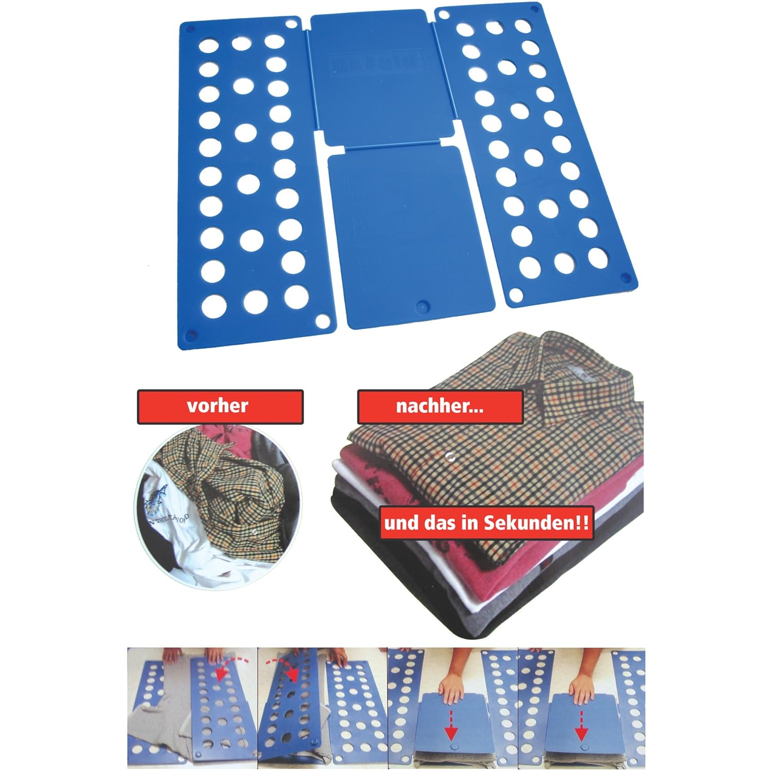 Sheldon's FlipFold Clothing Folding Board from big bang theory The