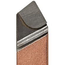 American Carbide Tool Carbide-Tipped Tool Bit for 45 Degree Boring, Neutral, C5 Grade, TSC Style