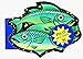 Book Pisces (Zodiac Magnets)