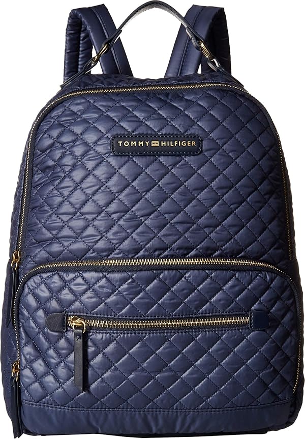 tommy hilfiger alva quilted backpack