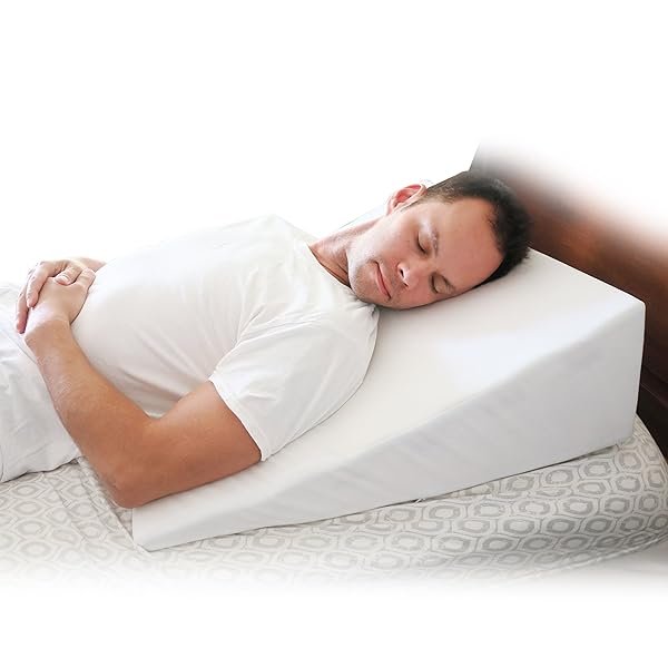 Bed Wedge Pillow Prime Sleep Pillows Positioning For Couples