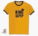 KING OF POP michael jackson RingerOrange S