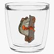 Tree Frog 12 oz Double-Old-Fashioned Insulated Beverage Tumbler, Clear