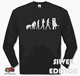 SILVER EDITION LIEBESPAAR EVOLUTION liebe kuss Longsleeve-T-Shirt