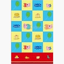 Peppa Pig Party Table Cover size 138cm x 138cm