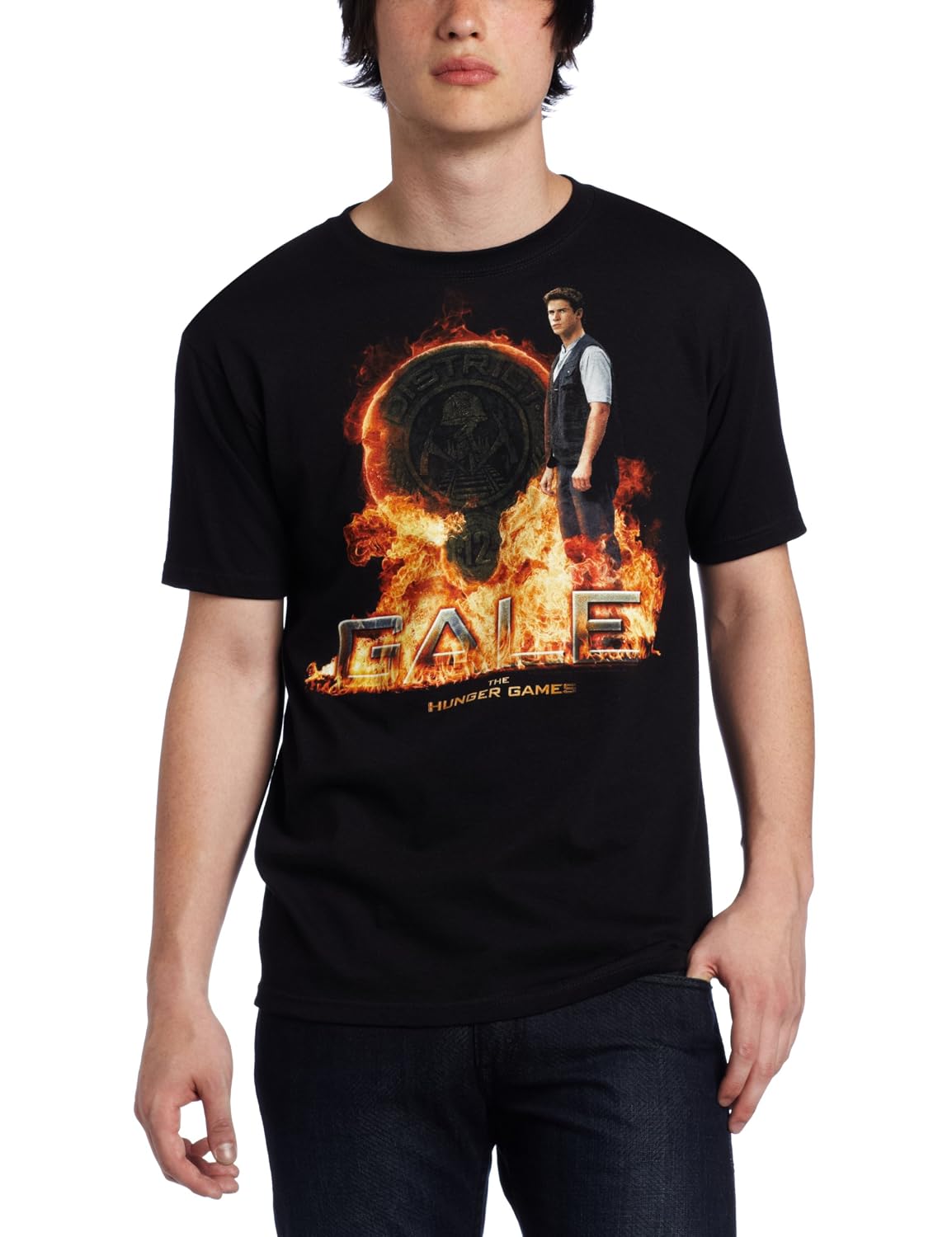 Hunger Games Shirt Gale with District 12 Seal 818d uR67IL. SL1500 picture