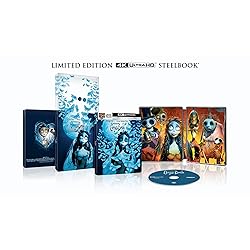 Tim Burton's Corpse Bride - Limited Edition Steelbook [4K Ultra HD]